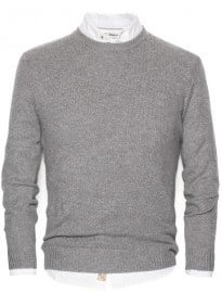 He By Mango Wool Cotton-blend Sweater