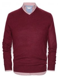 He By Mango V-neck Cashmere Sweater