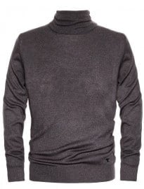 He By Mango Silk Wool-blend Turtleneck Sweater
