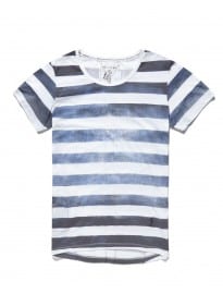 Religion T Shirt With Cloudy Stripe