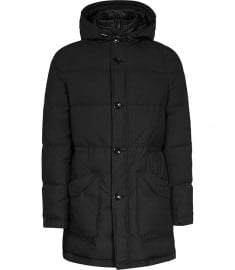 Reiss Bauhaus Down Jacket Black