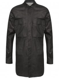 Rick Owens Rick Owens Cyclops Faded Stone Wash Oversized Shirt