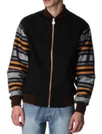 Miko Spinelli Anellia Afro Bomber Jacket