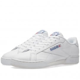 Reebok Npc Uk Ii White Blue & Red