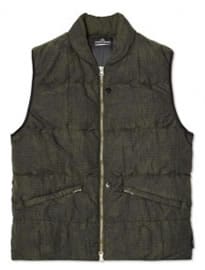 Stone Island Shadow Project Garment Dyed Jacquard Gilet