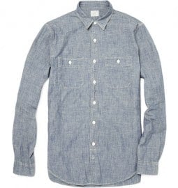J.crew Washed Chambray Shirt