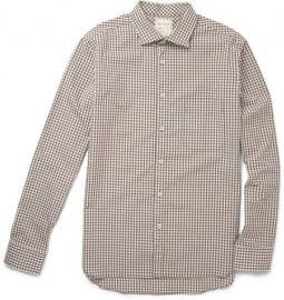 Billy Reid Check Cotton Shirt