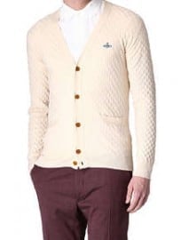 Vivienne Westwood Basket-weave Knitted Cardigan
