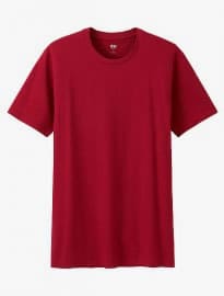 Uniqlo Men Supima Cotton Crew Neck Short Sleeve T-shirt