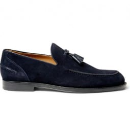 Jimmy Choo Hamilton Tasselled Suede Loafers