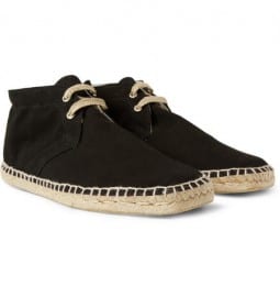 Castañer Canvas Espadrille Desert Boots