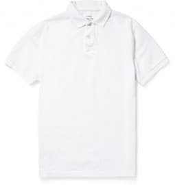 J.crew Washed Cotton-piqué Polo Shirt