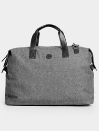Next Grey Herringbone Holdall