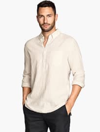 H&m Tunic In A Linen Blend