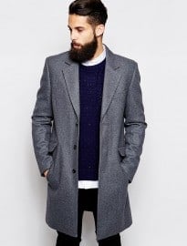 Asos Wool Overcoat
