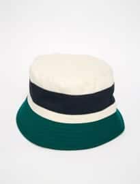 Asos Bucket Hat In Colour Block