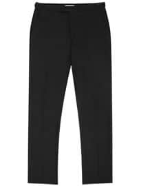 Reiss Knapp T Wool Tailored Trousers Black