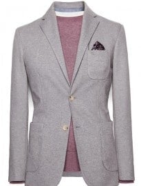 He By Mango Unstructured Piqué Blazer