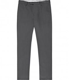 Reiss Tullum Textured Heavy Canvas Trouser Grey