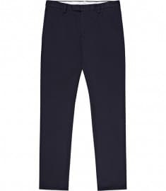 Reiss Tullum Textured Heavy Canvas Trouser Midnight