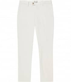 Reiss Wickham Clean Cotton Pressed Chino Stone