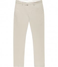 Reiss Solace Soft Chinos With Garment Wash Beige
