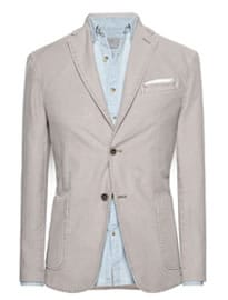 He By Mango Garment-dyed Piqué Blazer