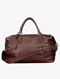 Barbour Leather Travel Explorer Holdall