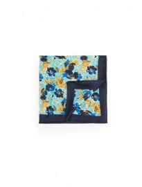 He By Mango Flower Pocket Square