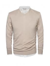 He By Mango Silk Cotton-blend Sweater
