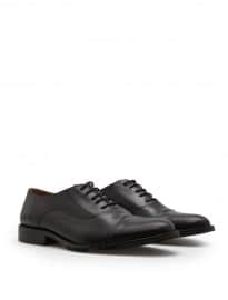 He By Mango Leather Oxford Shoes