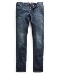 He By Mango Slim-fit Dark Wash Tim Jeans
