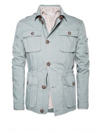 He By Mango Cotton-blend Field Jacket