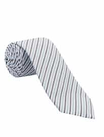 John Lewis Seersucker Tie  blue