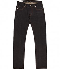 Reiss Bath Selvedge Denim Jeans Lilac