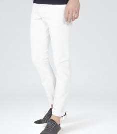 Reiss 1971 Wallace Slim-fit Jeans White