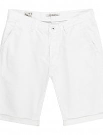 Reiss Keel Denim Shorts White