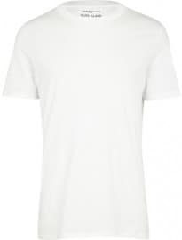 River Island White Crew Neck T-shirt