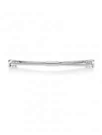 River Island Grey Metal Collar Clip