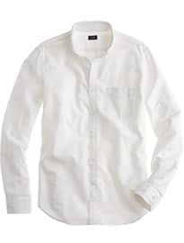 J. Crew Vintage Oxford Shirt In Solid