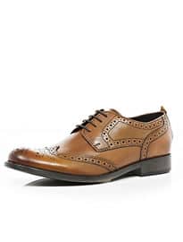 River Island Brown Lace Up Brogues