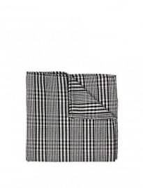 River Island Grey Check Handkerchief