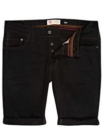 River Island Black Slim Denim Shorts
