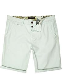 River Island Pale Green Slim Chino Shorts