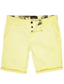 River Island Yellow Slim Chino Shorts