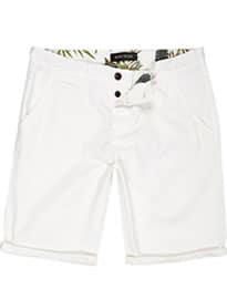 River Island White Chino Shorts