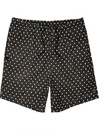 River Island Black Polka Dot Short Swim Shorts