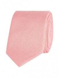 River Island Light Pink Textured Tie