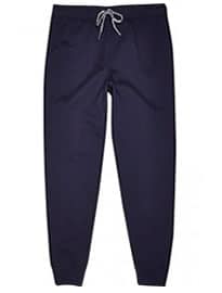 River Island Navy Jogger Trousers
