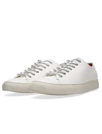 Buttero Tanino Low Leather Sneaker White